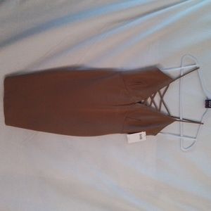 NWT BABE Bodycon spaghetti strap cocktail dress